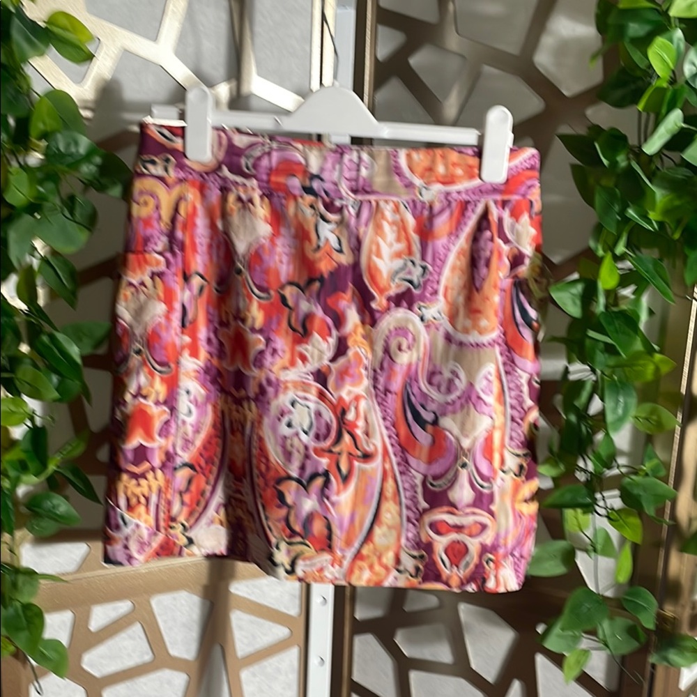 Chico's Skort, Vibrant Pattern, 12 - image 1